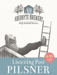 Listening Post Pilsner, 4.3% ABV