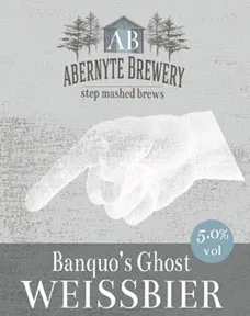Banquo’s Ghost Wheat Beer 5.0% ABV